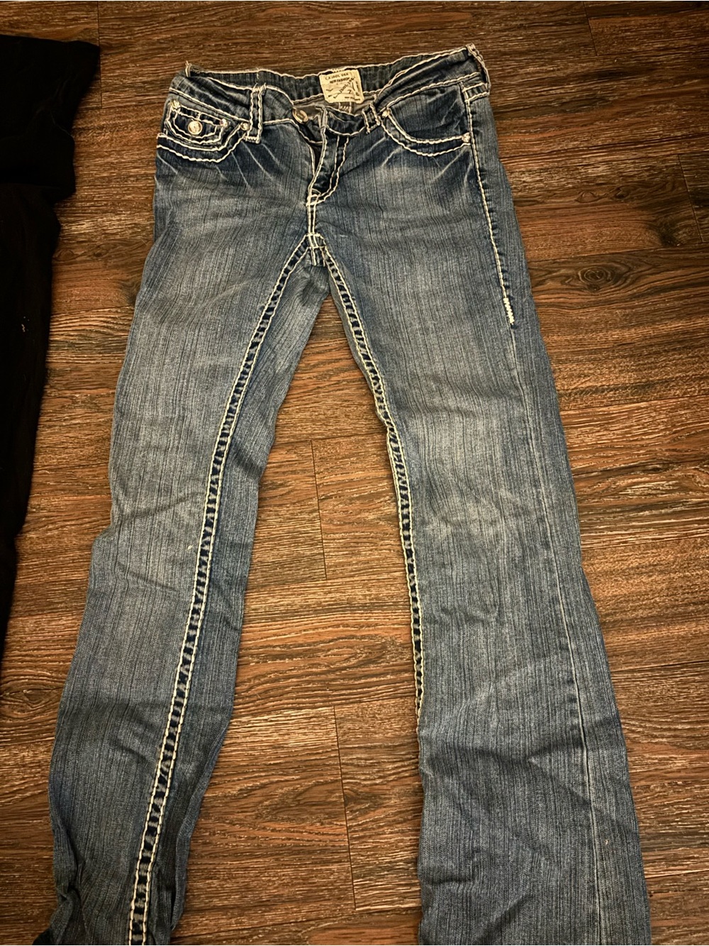 Women's Blue Denim Jeans - Classic Mid Wash
